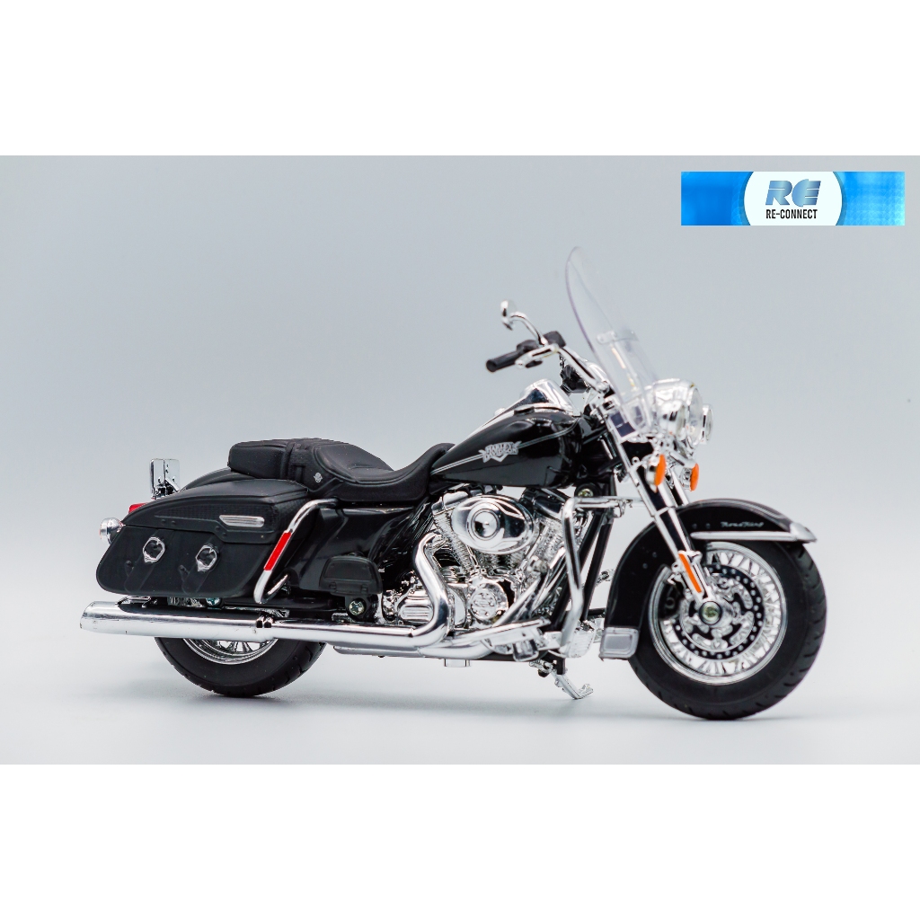 โมเดลรถมอเตอร์ไซค์ จักรยานยนต์ ฮาเล่ย์ เดวิดสัน Maisto 1:12 Motorcycle Harley-Davidson 2013 FLHRC ROAD KING CLASSIC Bike