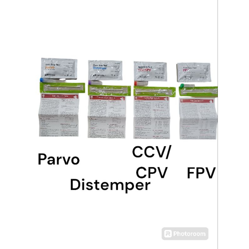 Asan Easy Test.FPV,CCV/CPV,Parvo, Distemper .ชุดตรวจโรค  หมา แมว