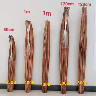 เบ็ดไม้ไผ่ เบ็ดปักคันนาพร้อมใช้ ยาว90cm,1m,120cm รมควันกันมอด