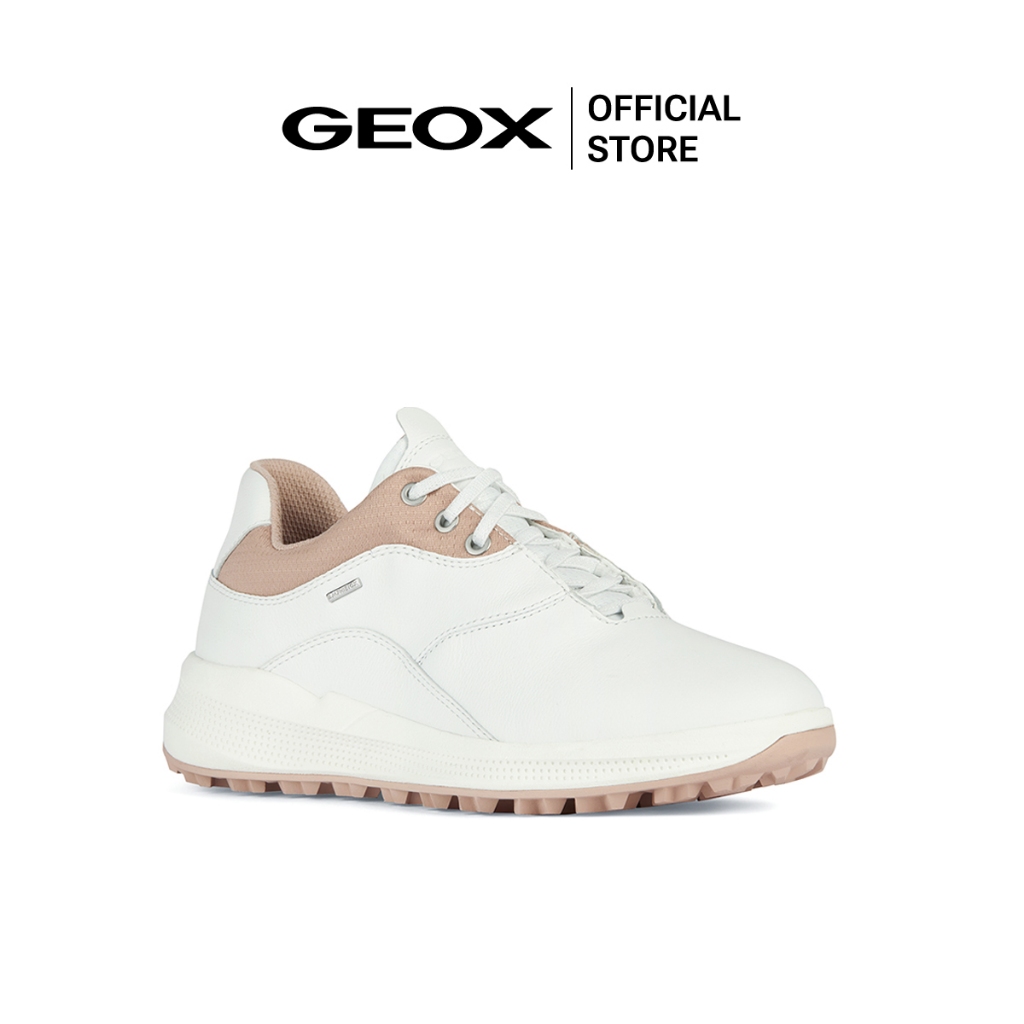 GEOX รองเท้าลำลองผู้หญิง รุ่น D PG1X B ABX D - WHITE/BROWN (D36VRDC1Z8ZF_S4WTBR)
