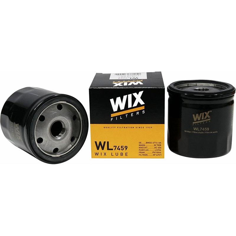 WIX กรองน้ำมันเครื่อง Ford เฟียสต้า อีโคสปอร์ต, วอลโว่ S40/60 V60 / (WL7459) 7S7G-67-14AA