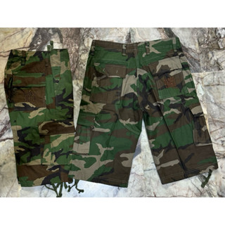 กางเกงทหารคาโก้ ผ้าก้างปลา