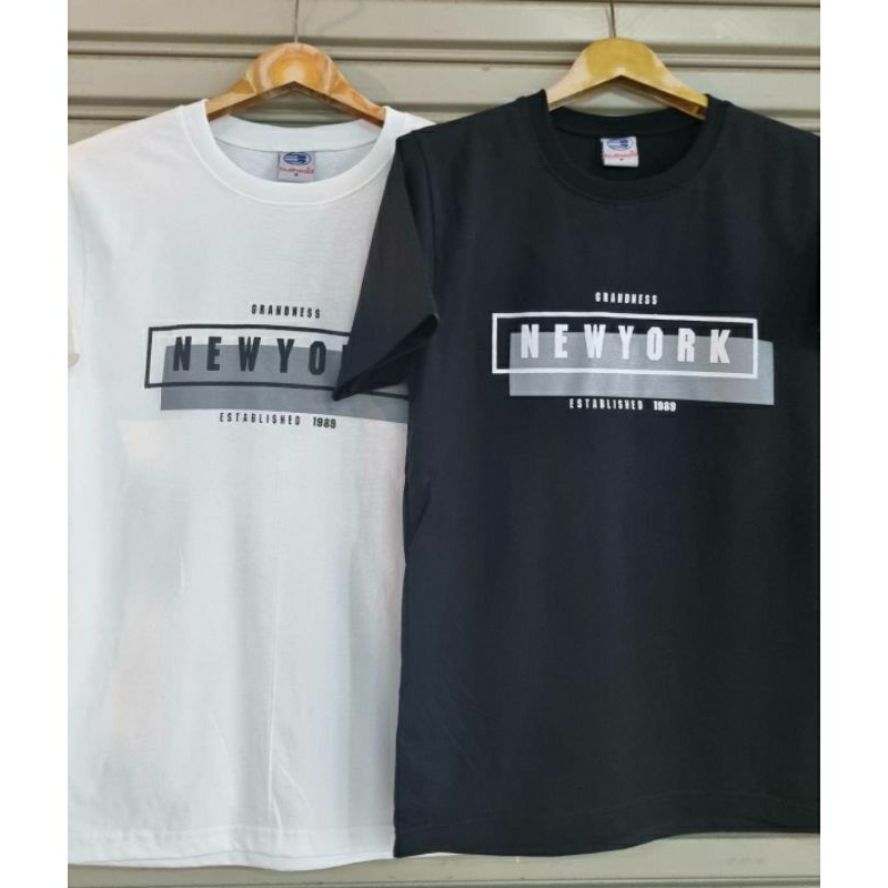 ❤เสื้อยืดสกรีนลายหน้าใหญ่+คอหลังเล็ก