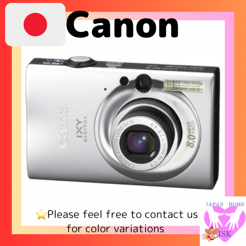 กล้องดิจิตอล Canon Ixy  Digital 20 Is (สีเงิน) Ixyd20Is (Sl) ส่งตรงจากญี่ปุ่น มือสอง ของแท้ Made In 