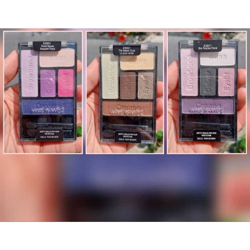 wet n wild colorion eyeshadow palette อายแชโดว์พาเลท 5 สี