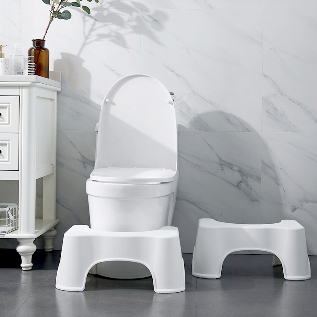 ที่วางเท้า ที่วางเท้าในห้องน้ำ เก้าอี้นั่งส้วม Toilet Stool ใช้สำหรับนั่งขับถ่าย สะดวก ใช้งานง่าย soonbuy