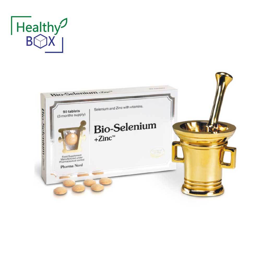 Pharma Nord Bio-Selenium+ Zinc 90เม็ด ฟาร์มา นอร์ด ไบโอ-ซีลีเนียม+ซิงค์