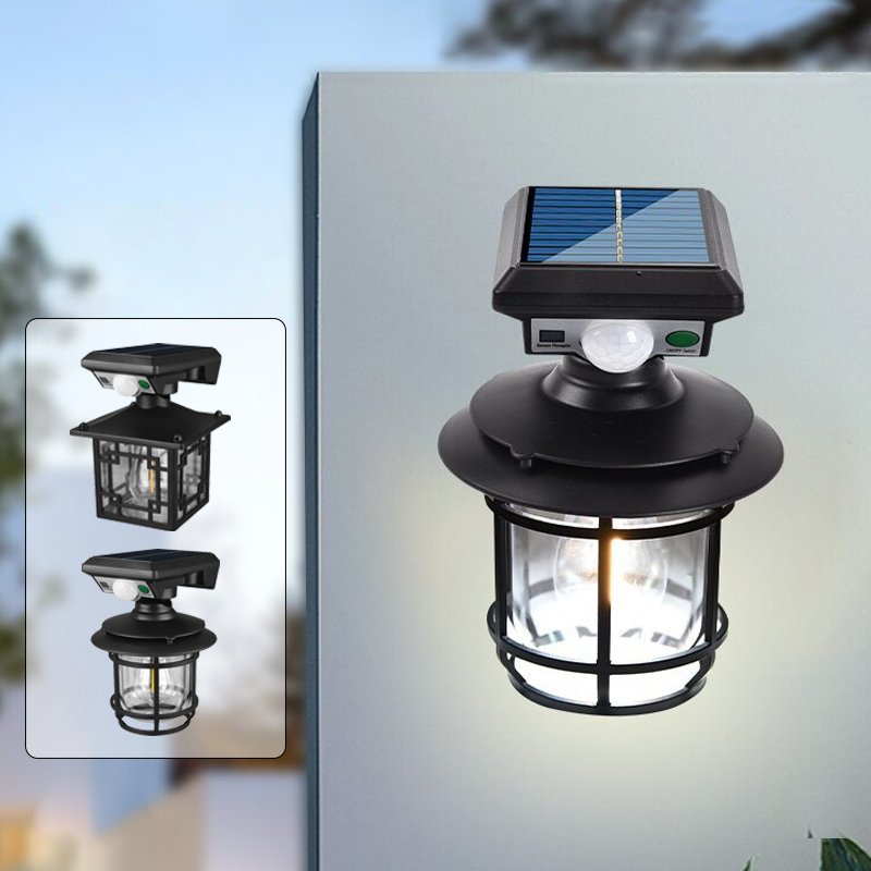 ไฟติดผนัง CL-T26 SOLAR SENSOR LIGHT โซล่าเซลล์ โคมไฟติดผนัง ไฟโซล่าเซลล์ ไฟเซ็นเซอร์ ไฟสวน solar light