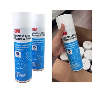 สเปรย์ทำความสะอาดสแตนเลส3M เคลือบเงาสแตนเลส3M Stainless Steel Cleaner ขนาด600กรัม