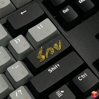 คีย์แคปเสริมมงคล ยันต์ห้าแถว ยันต์ฉัตรเพชร รวย keycap คีแคป ปุ่มshift ปุ่มenter