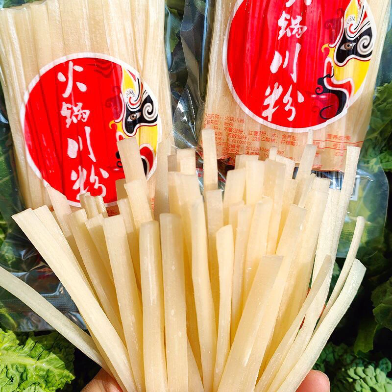 เส้นมันเทศสุกี้จีน เส้นหนึบมันม่วง หนานุ่มเคี้ยวหนึบอร่อย