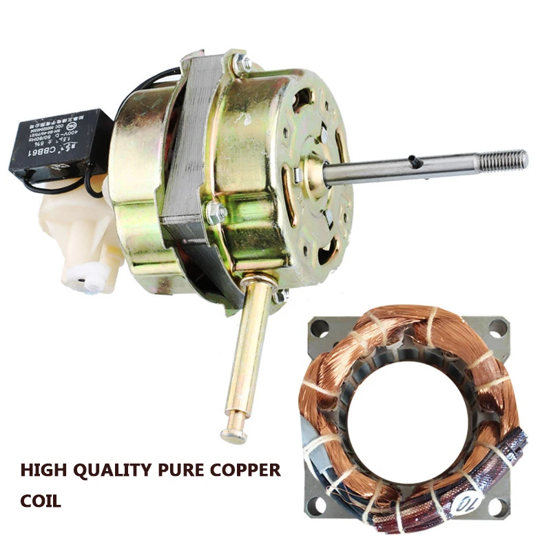 มอเตอร์พัดลม ตั้งพื้น 16″ นิ้ว HATARI ฮาตาริ ทองแดงแท้ แถม คาปาซิเตอร์ แกนคอ น็อต ปุ่มดึงส่าย ตัวล็อคใบพัดลม อะไหล่พัดลม - รูปที่ 5