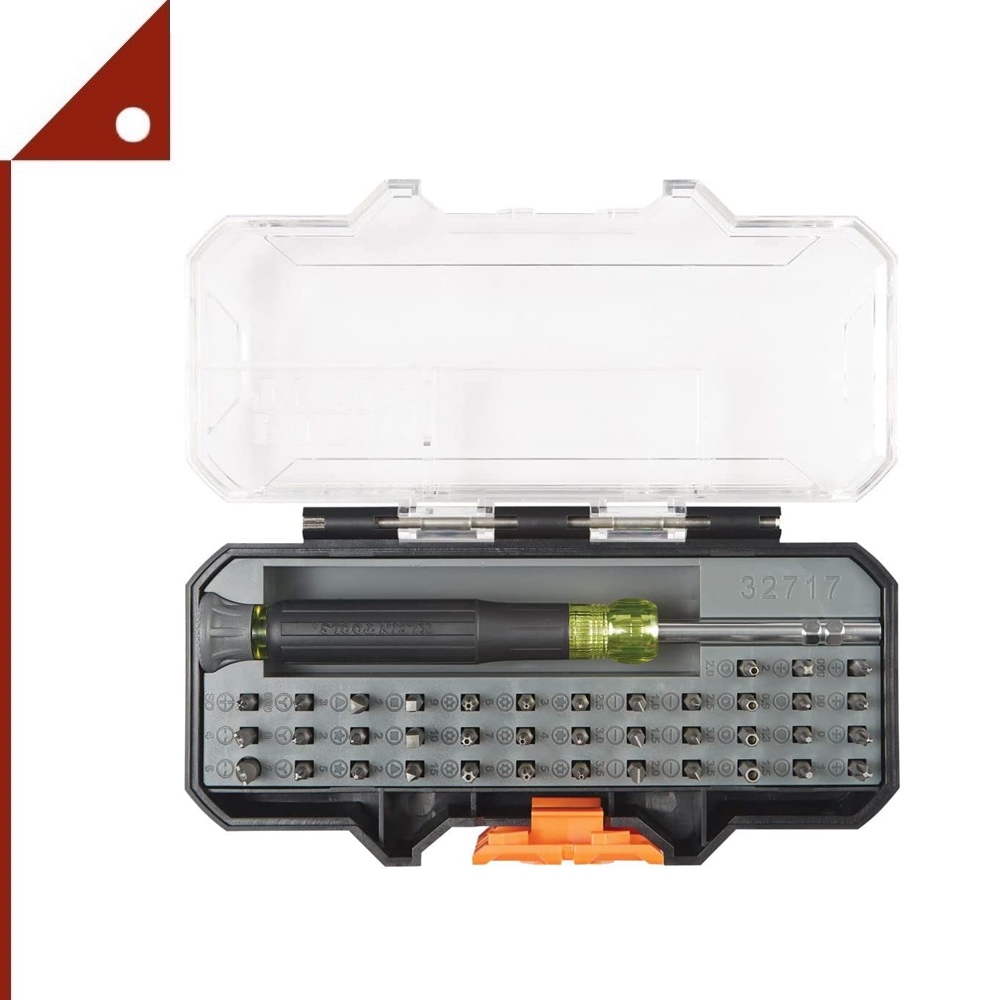 Klein Tools : KLT32717* ชุดไขควง Precision Screwdriver Set, 39 bits, Multifunction