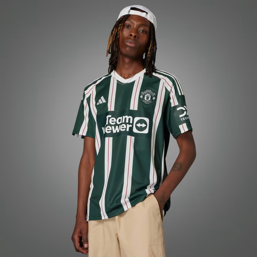 เสื้อฟุตบอล ADIDAS MANCHESTER UNITED 23/24 AWAY JERSEY REPLCA Men's [ ลิขสิทธิ์แท้ ป้ายไทย ] [รหัส H