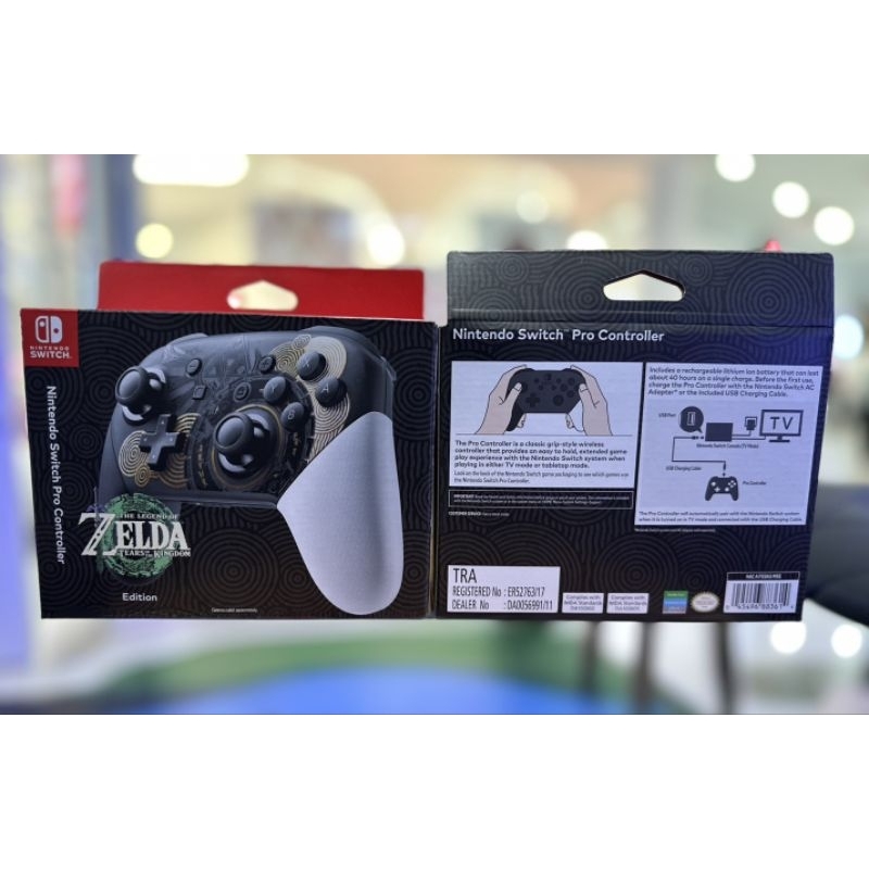 [ประกันศูนย์ไทย1ปี] Nintendo Switch : Pro Controller The Legend of Zelda: Tears of the Kingdom Edition