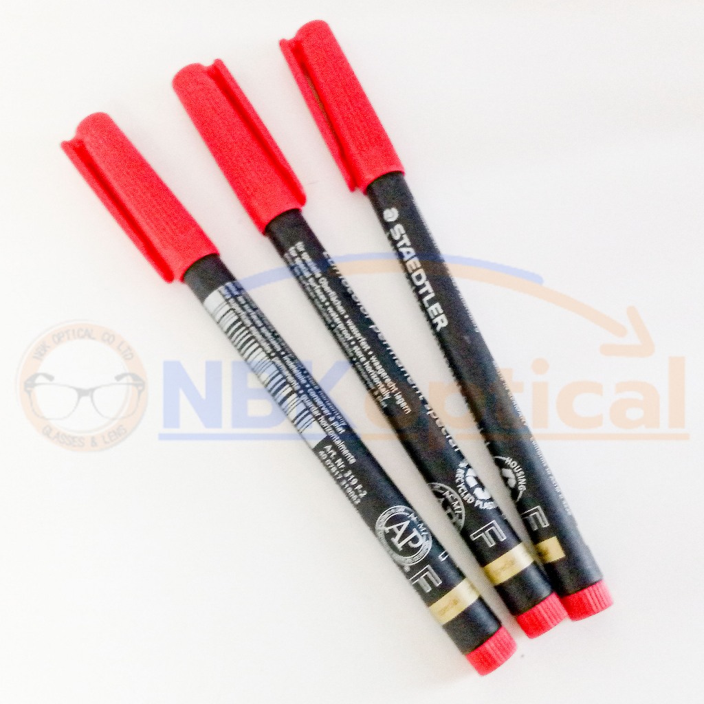 ปากกาเขียนเลนส์ ✅✔️ (ขาย1ด้าม) 60 บาท (ปากกาแดง)