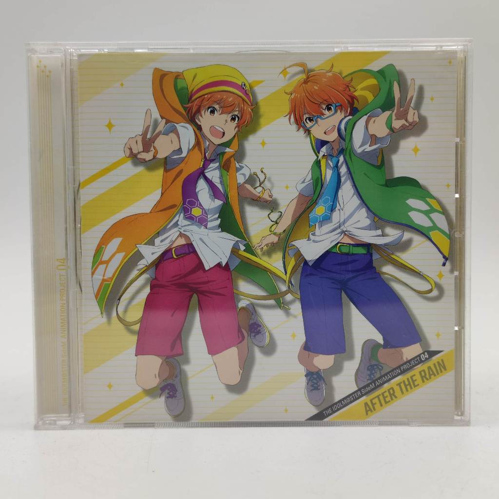 THE IDOLM@STER SideM ANIMATION PROJECT 04 “AFTER THE RAIN” แผ่น Audio CD ของแท้ japan ตัวแผ่นดิสก์ C