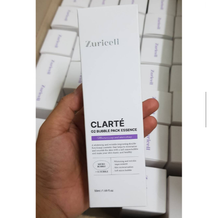 (💗แท้ / พร้อมส่ง💗) Zuricell Clarte O2 Bubble Pack Essence 50ml