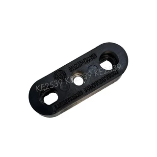 AP แคล้มจับสายเปลือย 50-70 sq.mm.+ ฐานรองแคล้มจับสาย Cable Saddle Clamp CAS070 แคล้มจับสายล่อฟ้า