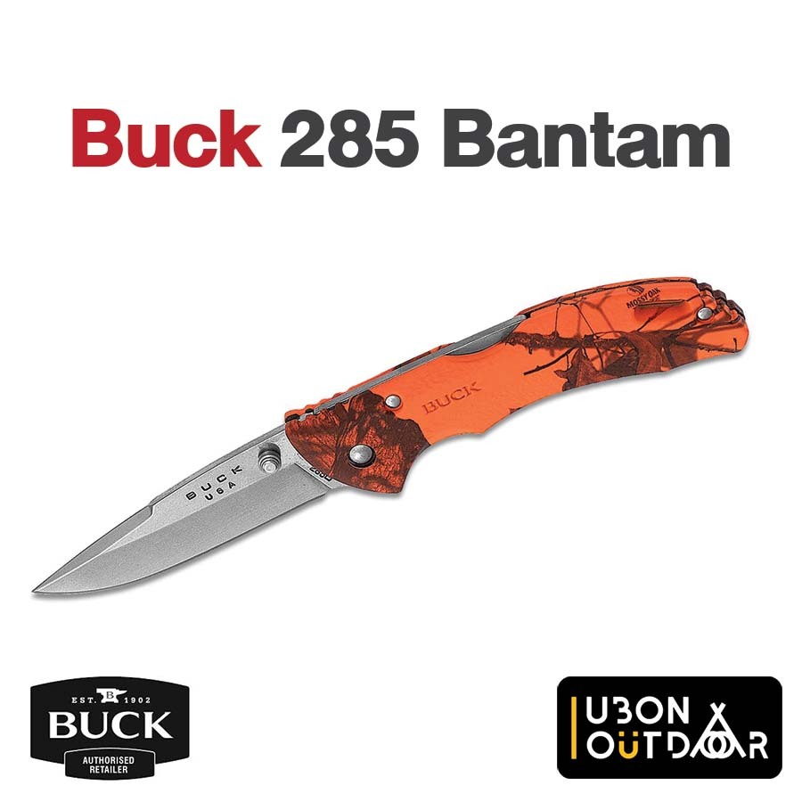 Buck 285 Bantam / Mossy Oak Orange Blaze Camo ของแท้ 100%