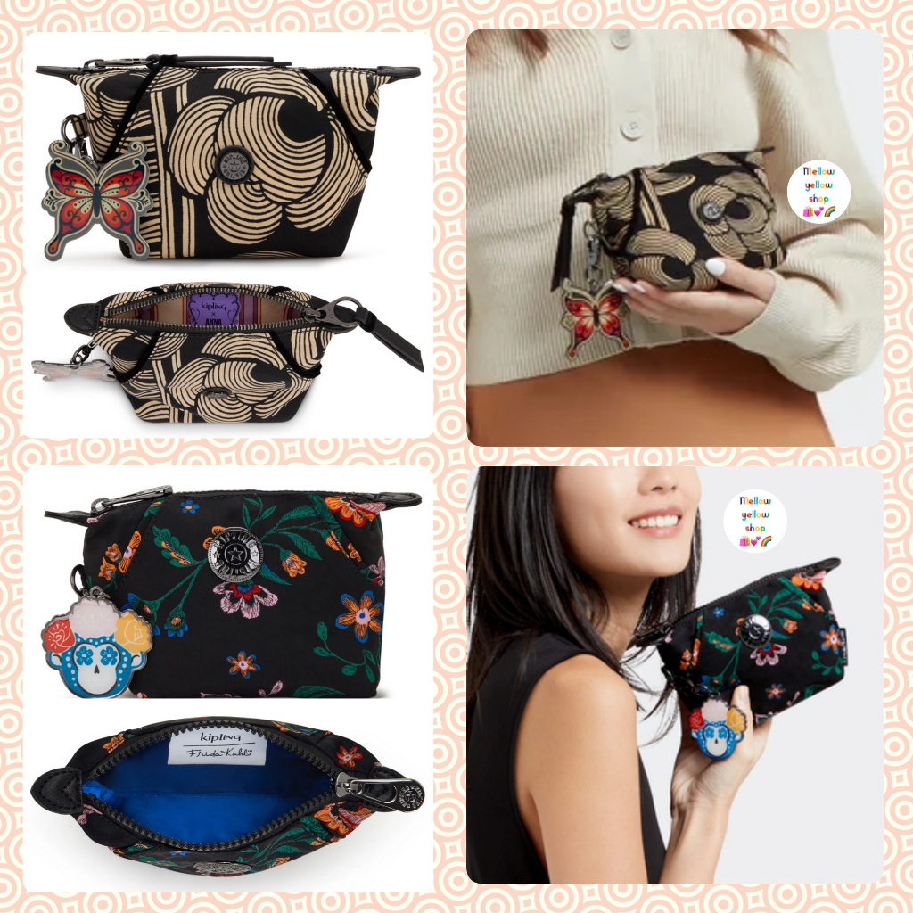 กระเป๋า KIPLING ART POUCH MINI Etched Posie / FK Floral