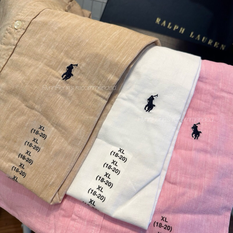 PREORDER Ralph lauren Linen shirt (boy’s size)**สินค้าแท้100%