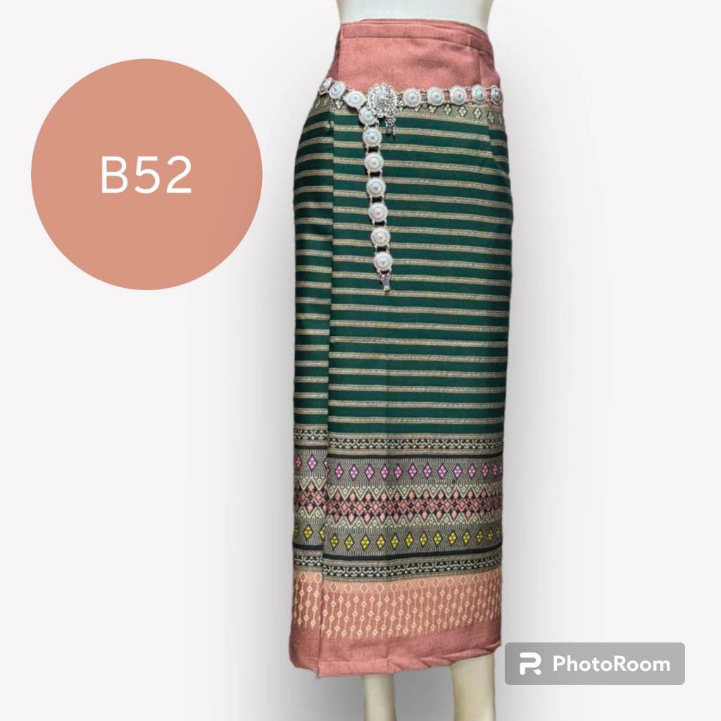 ผ้าถุงเย็บสำเร็จ อัดกาว พร้อมใส่ ผ้าฝ้าย ผ้าทอ