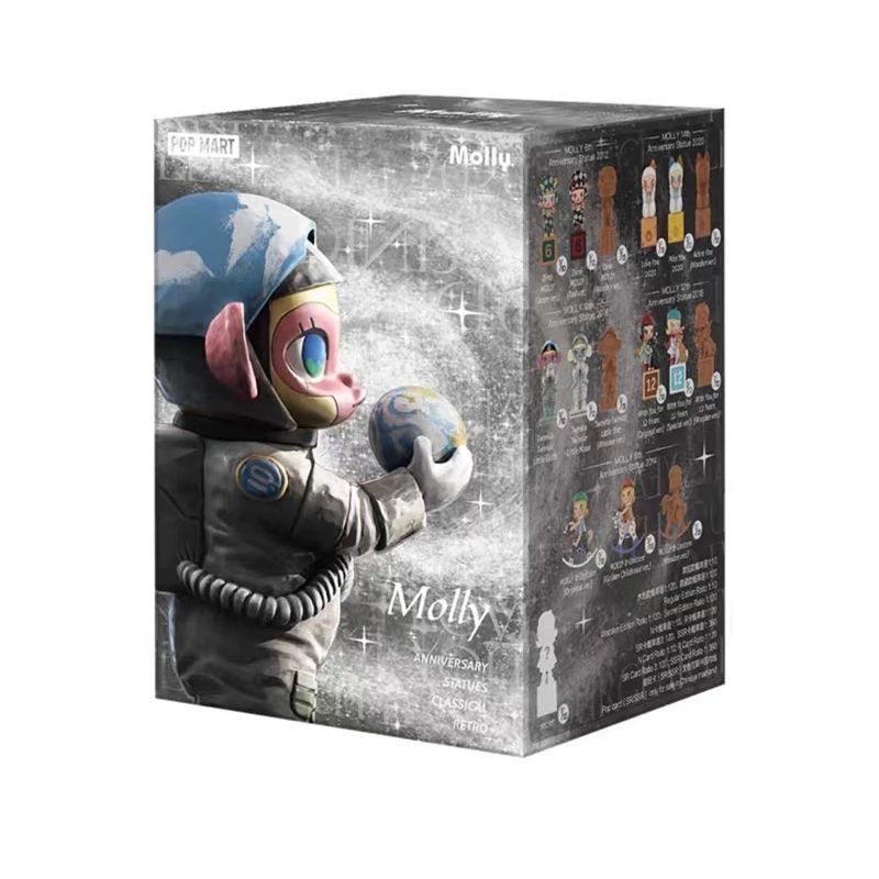Popmart Molly Anniversary Statues Classic Retro