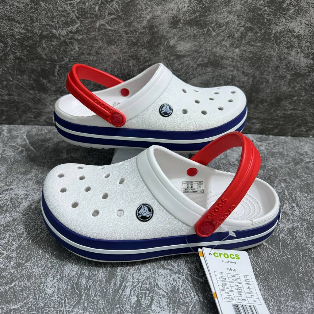 รองเท้าลำลองแฟชั่น สไตล์ Crocs Crocband Clog งานสวยตามรูป