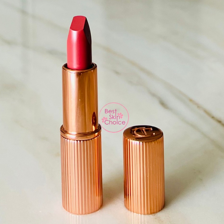 ลิปสติก CHARLOTTE TILBURY WALK OF NO SHAME 1.1g โทนสี berry-rose แดงก่ำ