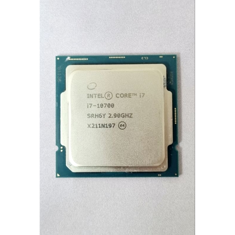 Core I7 10700 8C/16T LGA1200 ฟรีซิลิโคน 1 ซอง