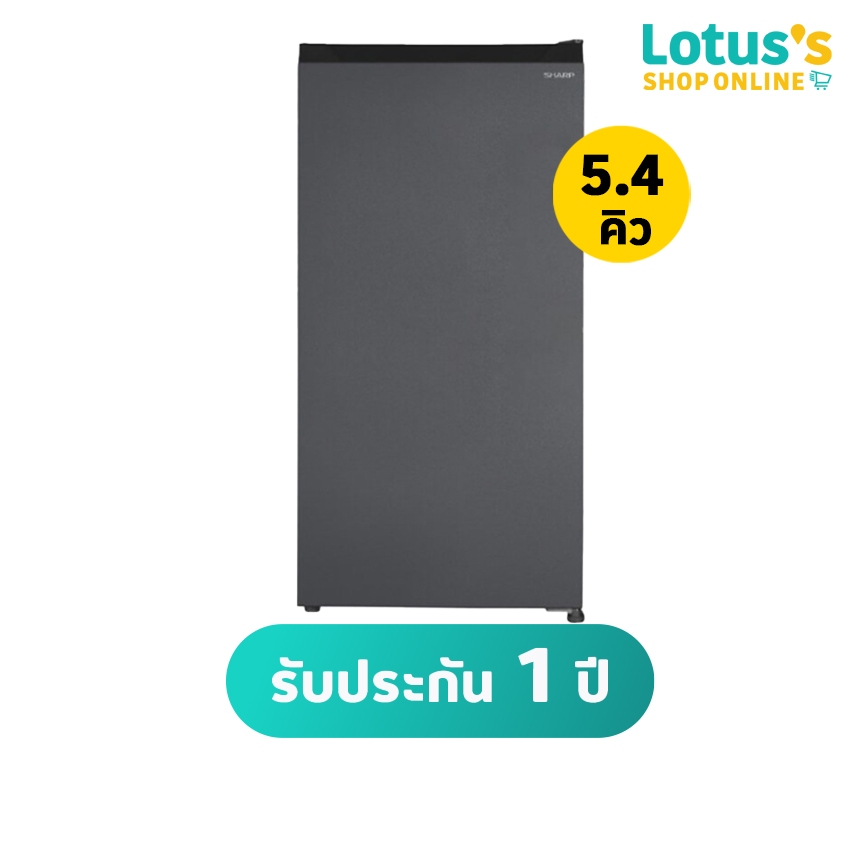 ชาร์ป ตู้เย็น 1 ประตู ความจุ 5.4 คิว รุ่น SJ-F15ST-DK SHARP REFRIGERATOR 1 DOOR 5.4Q MODEL SJ-F15ST-