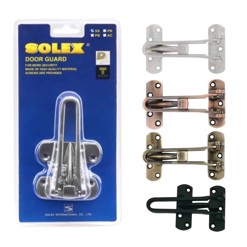 กลอนรูด SOLEX สำหรับประตูบานผลัก