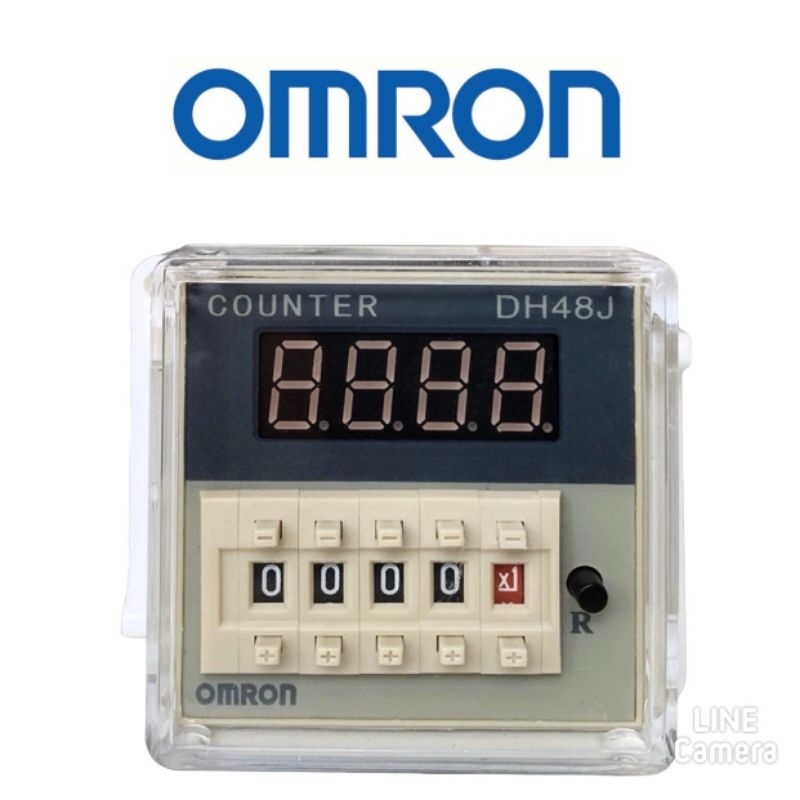 DH48J-8 DH48J เคาน์เตอร์แสดงผลแบบดิจิตอล DH48J 1-9999012vdc 24vdc  ac220v counter