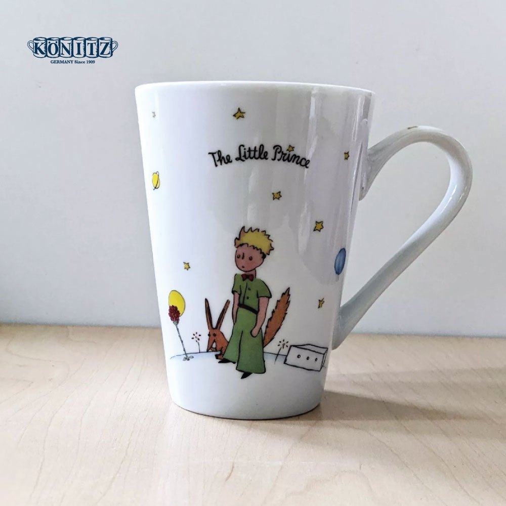แก้วมัค แก้วลายเจ้าชายน้อย สีขาว Le Petit Prince Konitz สินค้าแท้จากเยอรมนี