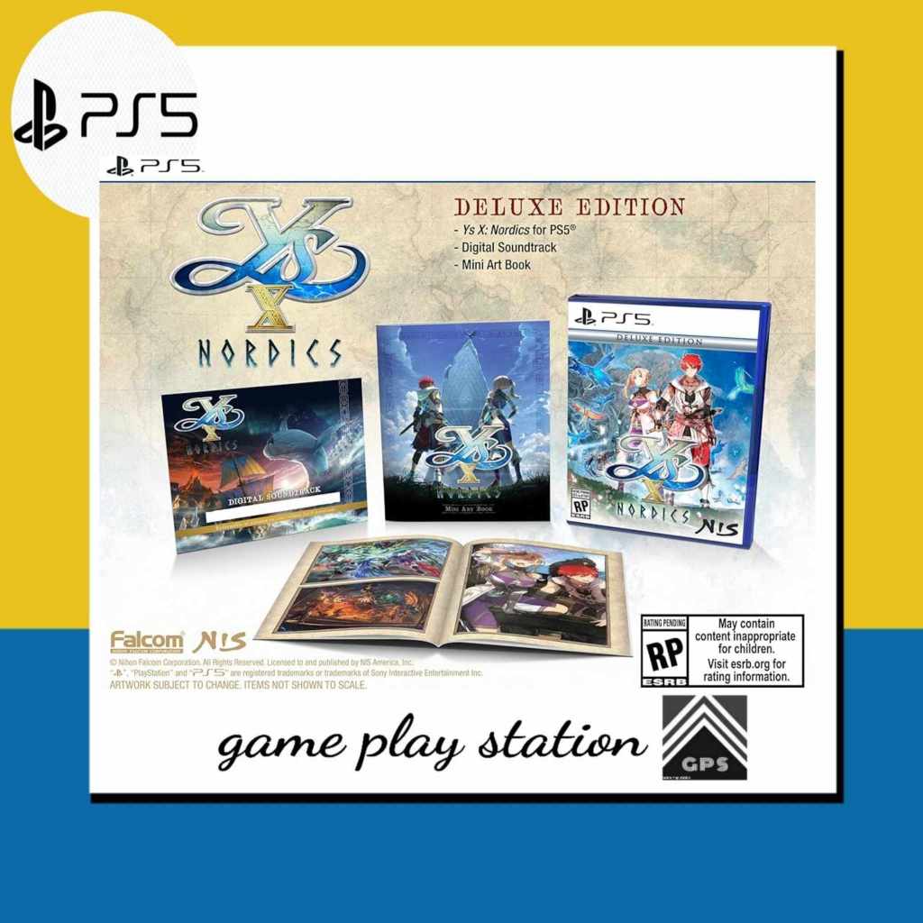 ps5 ys x nordics - deluxe edition ( english zone 1 )