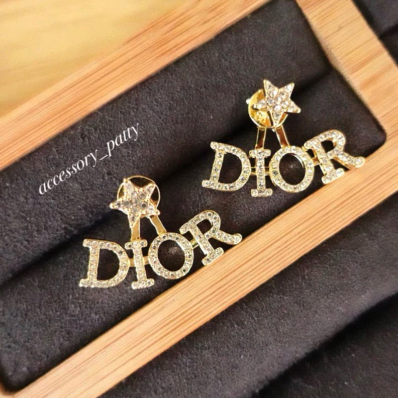 ✨ต่างหูเพชรก้านเงิน รุ่นTop-07 งานใส่แยกชิ้นได้ค่ะ งานสวยเป๊ะจุดค่ะ✨