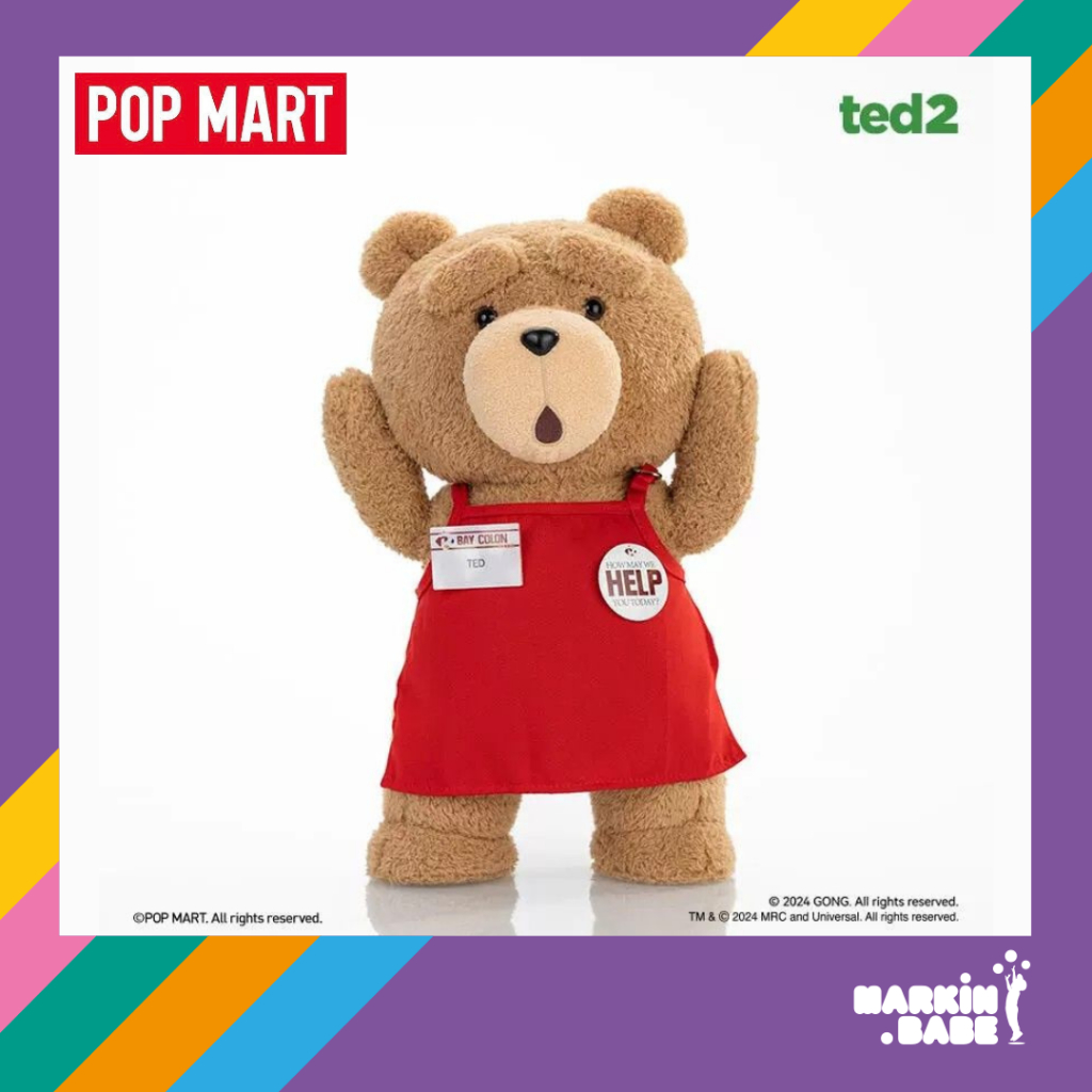 [EXCLUSIVE! POPMART X GONG] POPMART TED 2 BJD EXCLUSIVE COLLECTOR'S EDITION FIGURINE 30CM I MARKIN.B