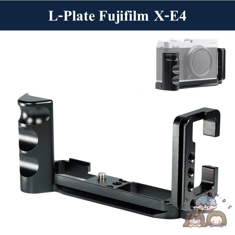 L-PLATE สำหรับ Fujifilm X-E4 by JRR / L PLATE Fujifilm XE4 / Fujifilm XE4 HAND GRIP / Fujifilm XE4 L
