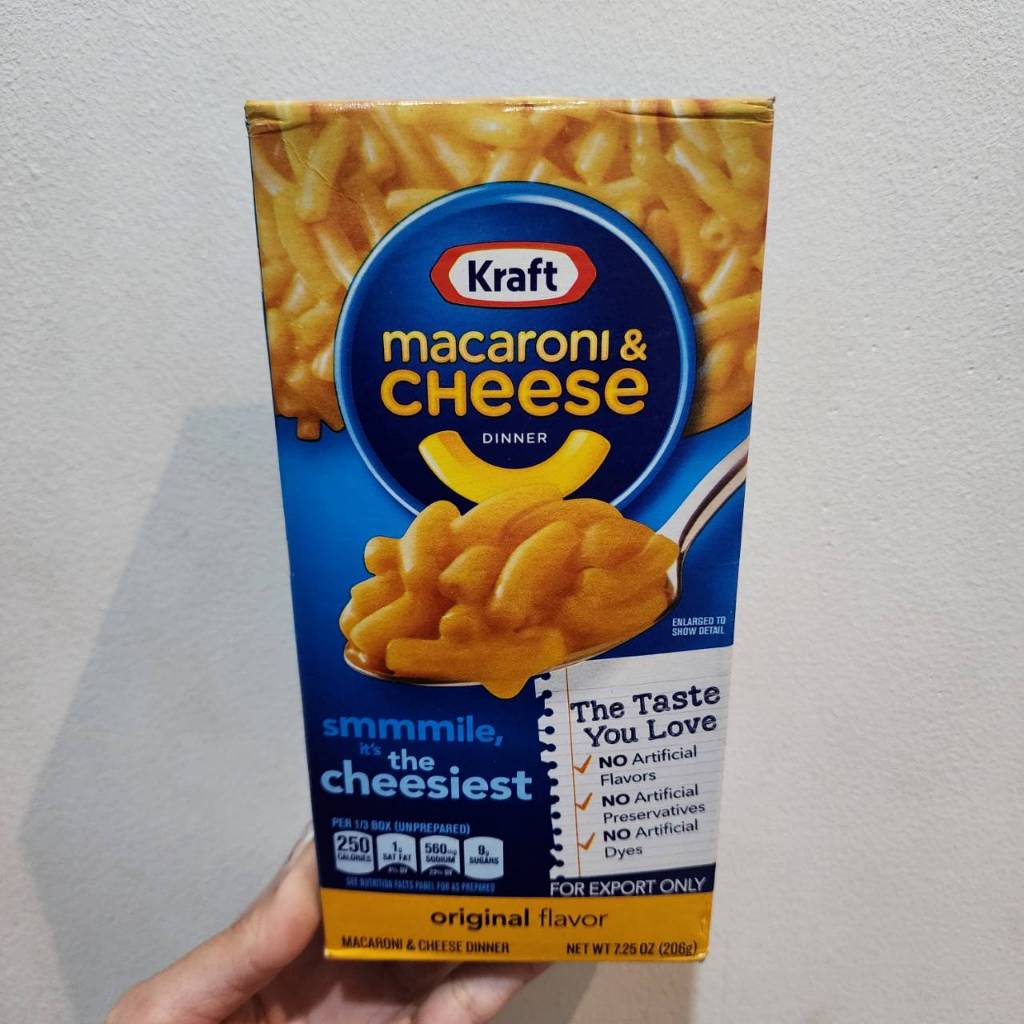 พร้อมส่ง !! Kraft Macaroni & Cheese Original 206g