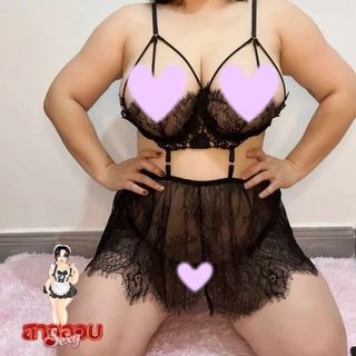 ชุดนอนซาติน ชุดนอนไซต์สาวอวบ 💥มีไซต์ใหญ่ S-XL ได้ถึง 80kg ผ้าดีใส่สบาย ราคาถูก SET-106