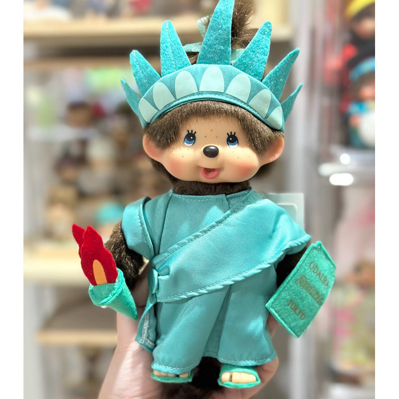ตุ๊กตา monchhichi เทพีเสรีภาพ Statue of Liberty