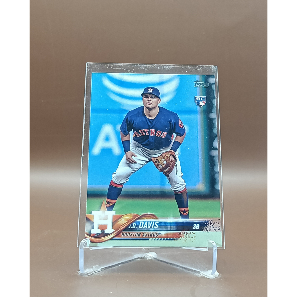 2018 Topps MLB Series 1 Baseball Trading Rookie Card J.D. Davis N.341