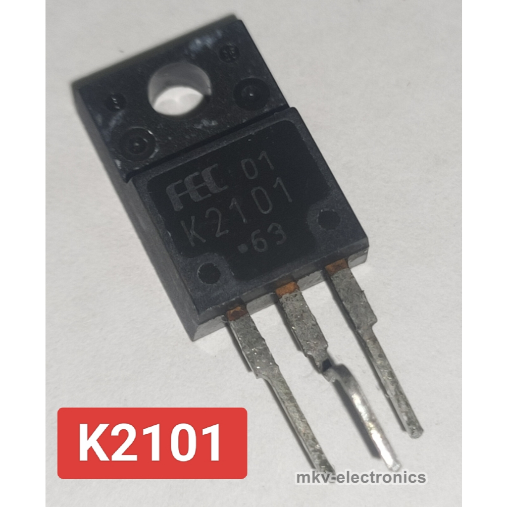 K2101 , 2SK2101 MOSFET N-CHANNEL 6A 800V  สินค้ามือสอง (รหัสสินค้า M03445)