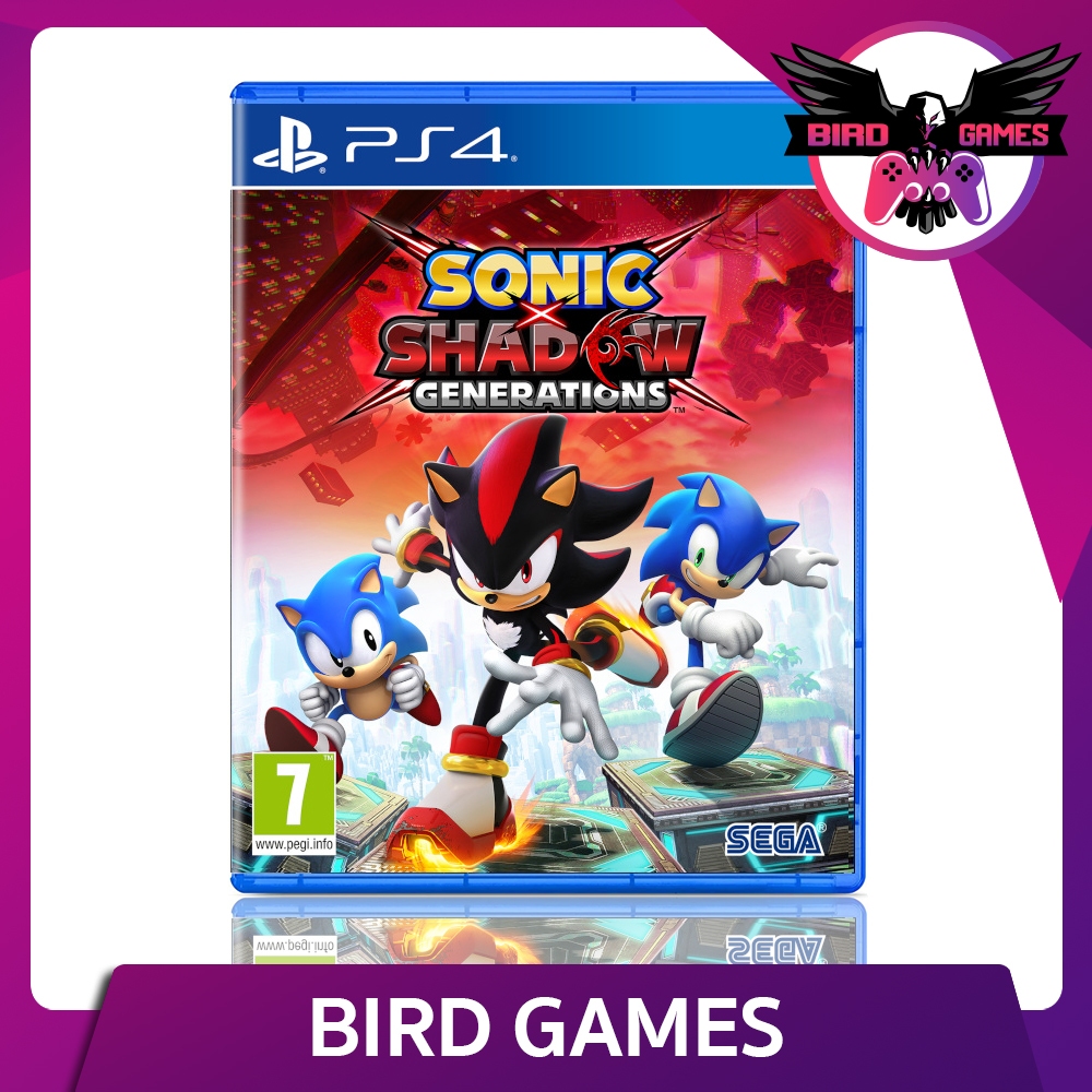 Ps4 : Sonic X Shadow Generations Game [แผ่นแท้][มือ1][Sonic X Shadow Generation PS4]