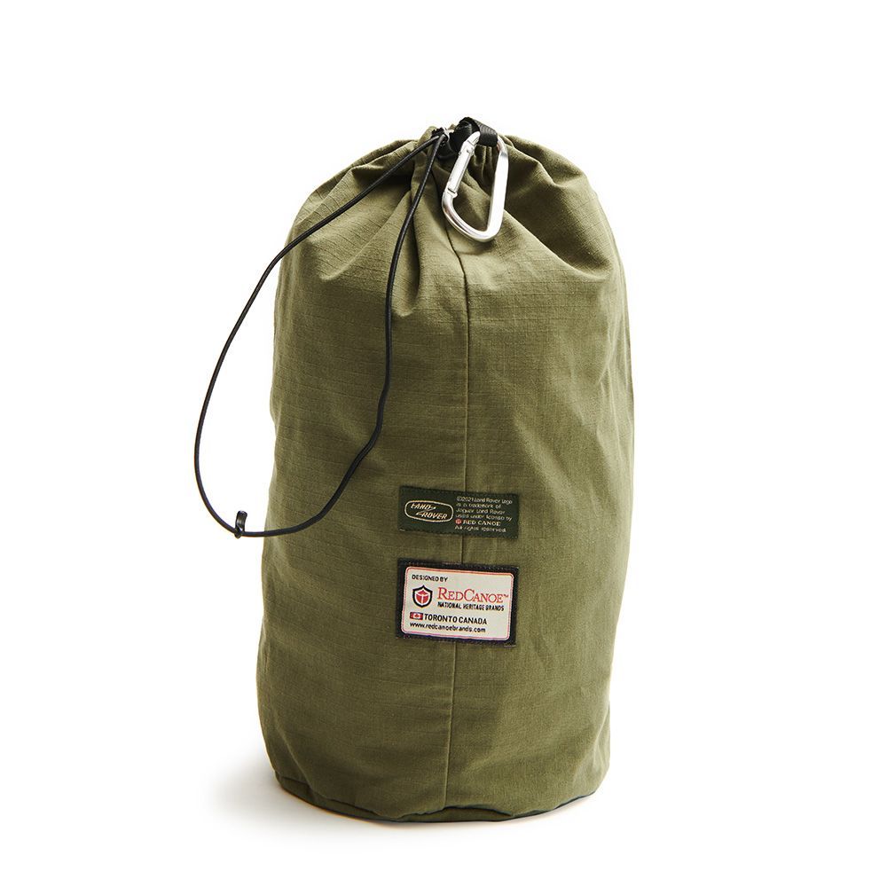 LAND ROVER RED CANOE RIPSTOP BAG - OLIVE