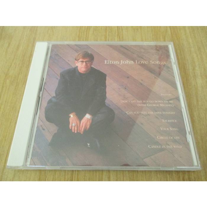 CD Elton John อัลบั้ม Elton John Love Songs (แผ่นมือสอง)
