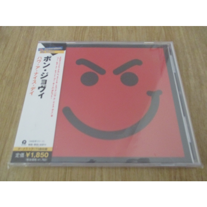 CD Bon Jovi อัลบั้ม Bon Jovi Have A Nice Day (แผ่นมือสอง)
