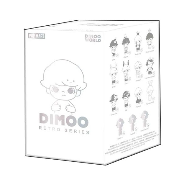 จุ่ม!! Dimoo Retro [พร้อมส่ง ของแท้] ของเล่นตุ๊กตา Dimoo Retro Series