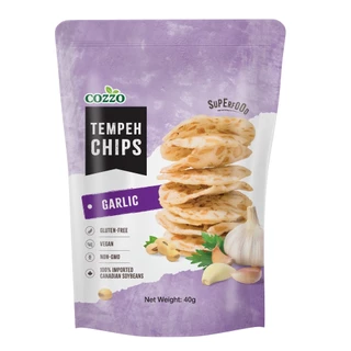 [6จ่าย5] New เทมเป้ 🔥 Cozzo Tempeh Soy Bean Chips ชิปถัวเหลืองทอดกรอบ
